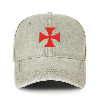 Heritage Washed Cap - Knights Templar Cross