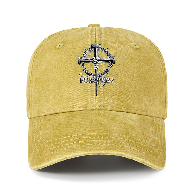Heritage Washed Cap - Cross Forgiven