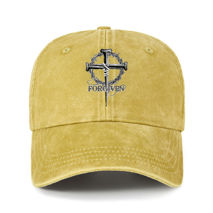 Heritage Washed Cap - Cross Forgiven