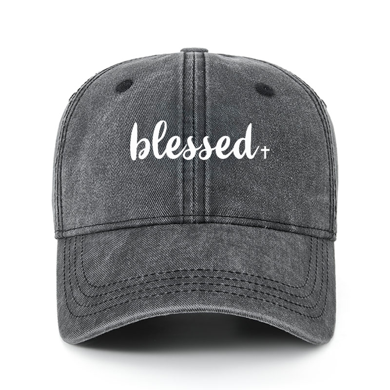 Heritage Washed Cap - Blessed Cross