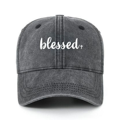 Heritage Washed Cap - Blessed Cross