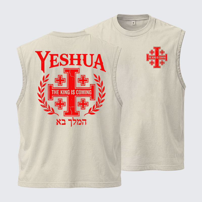 Washed Tank Top - Blessed Cross