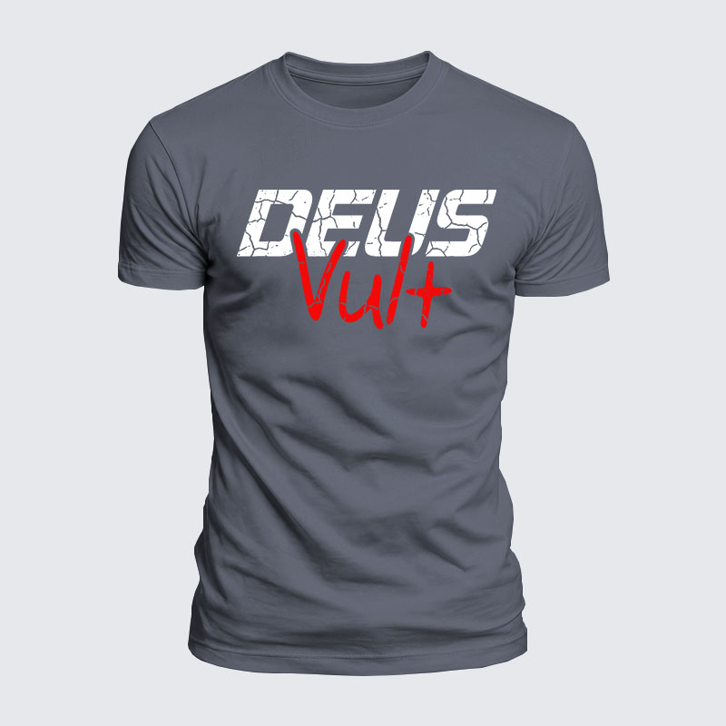 Luxe Mercerized Cotton Tee - Deus Vult