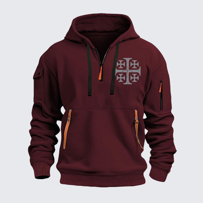 Zipper Hoodies - Deus Vult