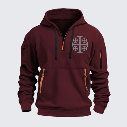 Zipper Hoodies - Deus Vult