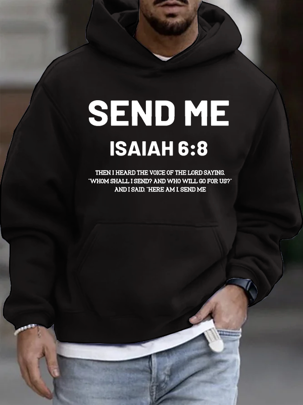 Send Me Christian Cotton Hoodie