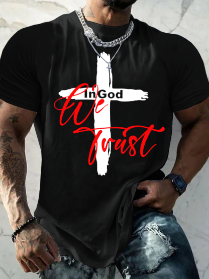 In God We Trust Christian Cotton T-Shirt