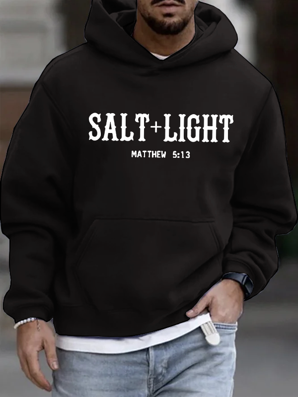 Salt & Light Christian Cotton Hoodie