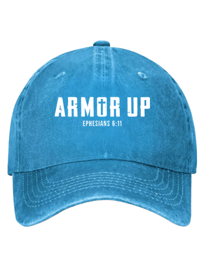 Armor Up Christian Hat