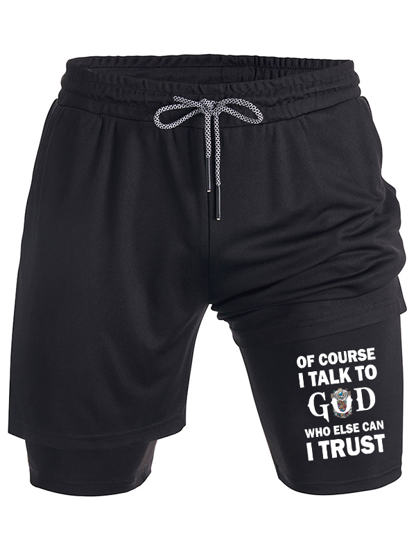 [Copy]Jesus Dropped The Charges Christian Performance Shorts