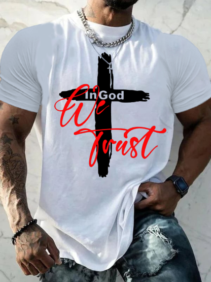 In God We Trust Christian Cotton T-Shirt