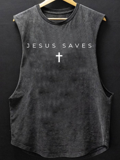 Jesus Saves Christian Washed Tank