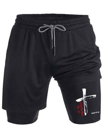 It Is Finished Christian Performance Shorts