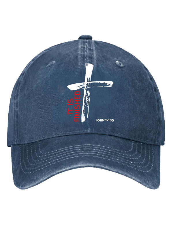 It Is Finished Christian Hat