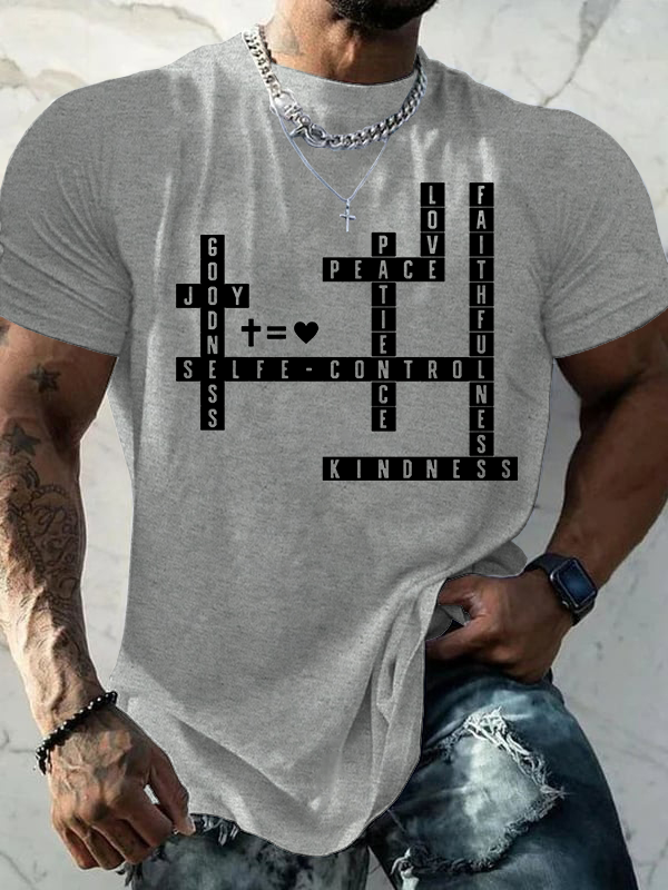 Faith Jesus God Christian Cotton T-Shirt