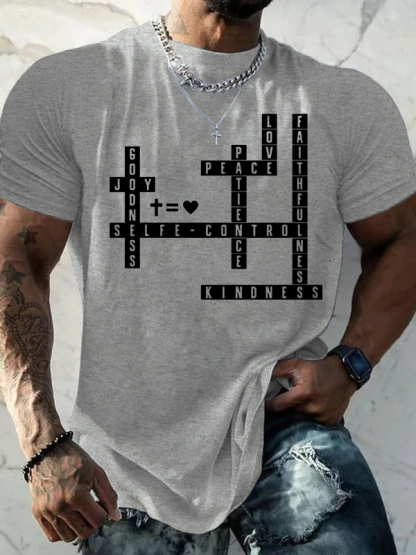 Faith Jesus God Christian Cotton T-Shirt