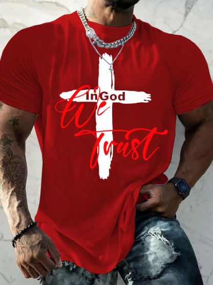 In God We Trust Christian Cotton T-Shirt