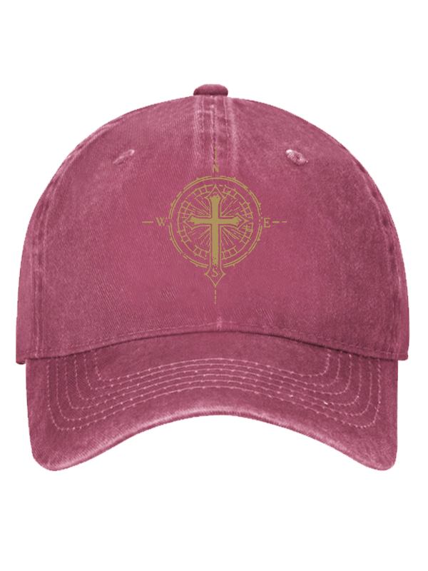 Cross Compass Christian Hat