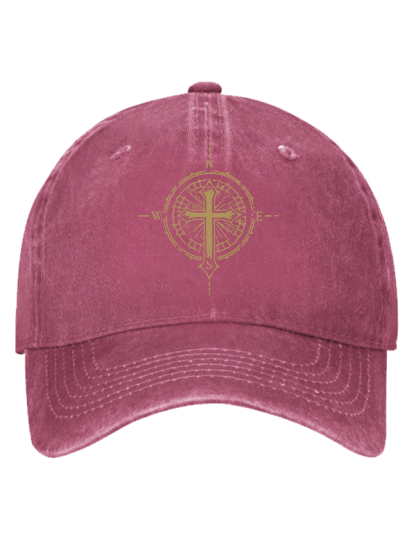 Cross Compass Christian Hat