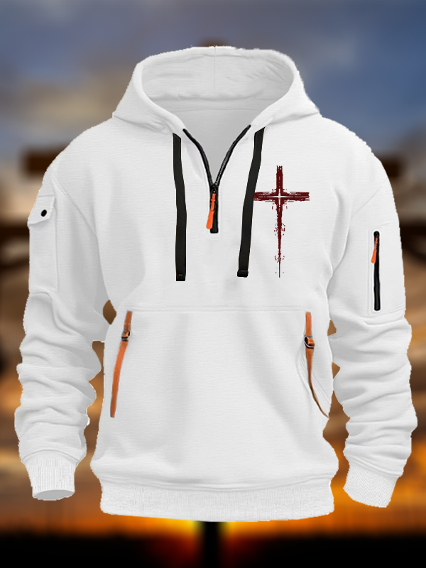 Light of Cross Jesus God Christian Zipper Hoodies