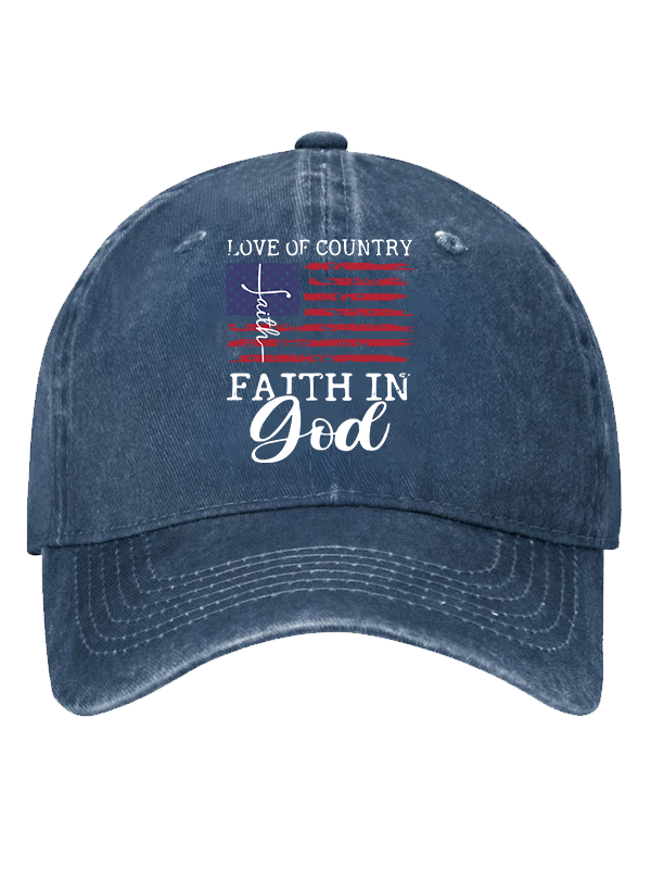 Faith In God Christian Hat