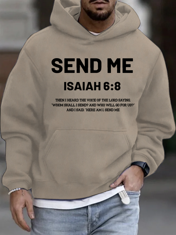 Send Me Christian Cotton Hoodie