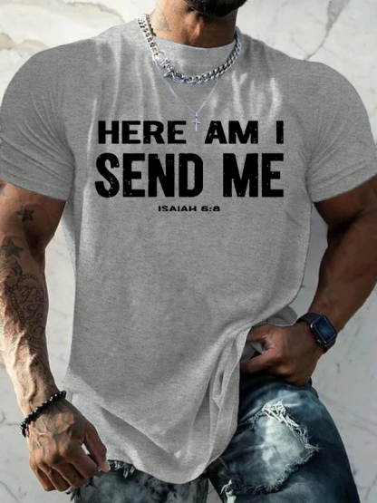 Send Me Jesus God Christian Cotton T-Shirt