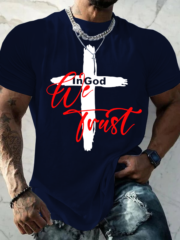 In God We Trust Christian Cotton T-Shirt