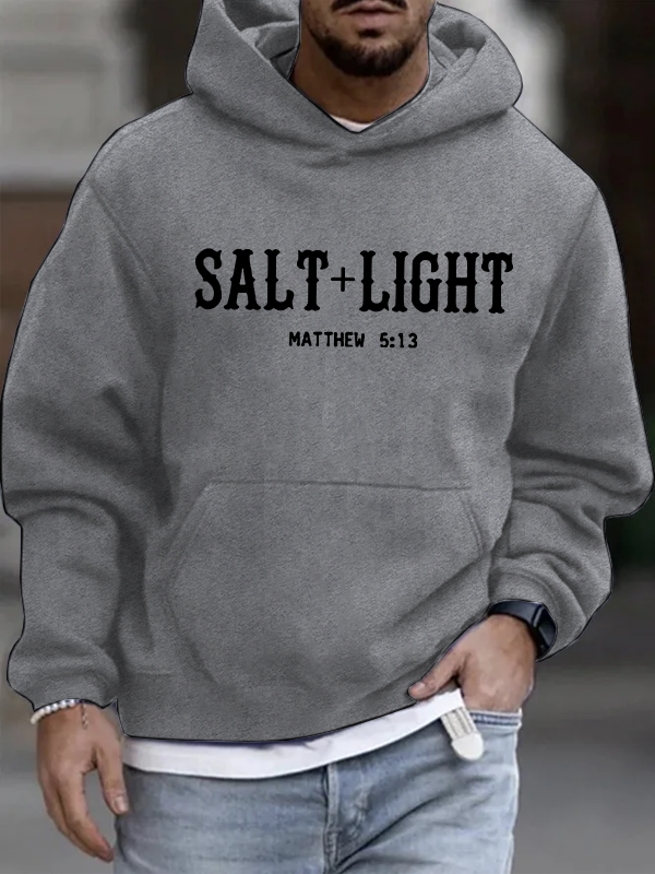 Salt & Light Christian Cotton Hoodie