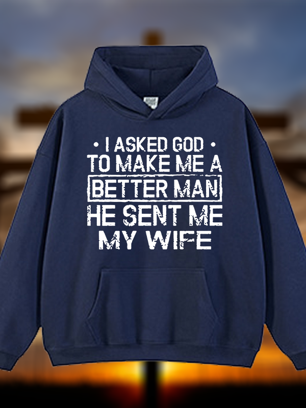 [Copy]Isaiah 6:8 Christian ‘Send Me’ Plush Fleece-Lined Hoodie