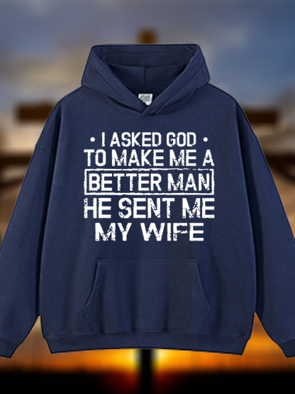 [Copy]Isaiah 6:8 Christian ‘Send Me’ Plush Fleece-Lined Hoodie