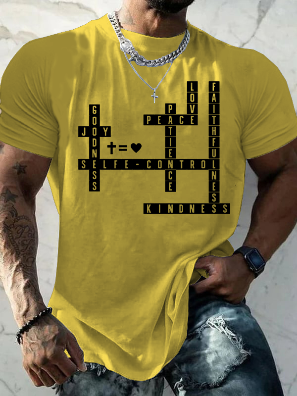 Faith Jesus God Christian Cotton T-Shirt