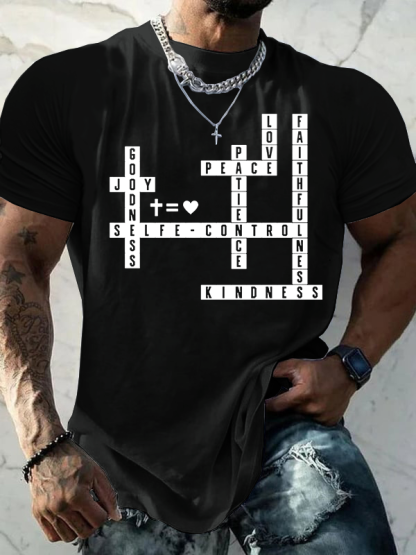 Faith Jesus God Christian Cotton T-Shirt