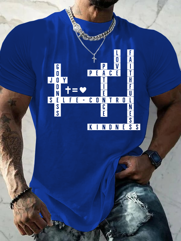 Faith Jesus God Christian Cotton T-Shirt