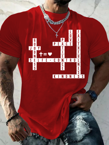 Faith Jesus God Christian Cotton T-Shirt
