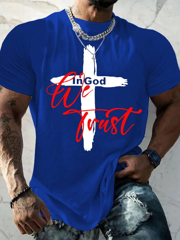 In God We Trust Christian Cotton T-Shirt