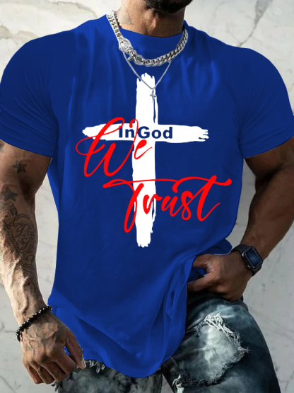 In God We Trust Christian Cotton T-Shirt