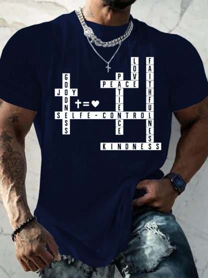 Faith Jesus God Christian Cotton T-Shirt