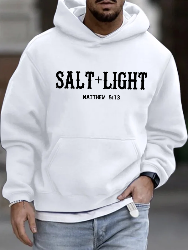 Salt & Light Christian Cotton Hoodie
