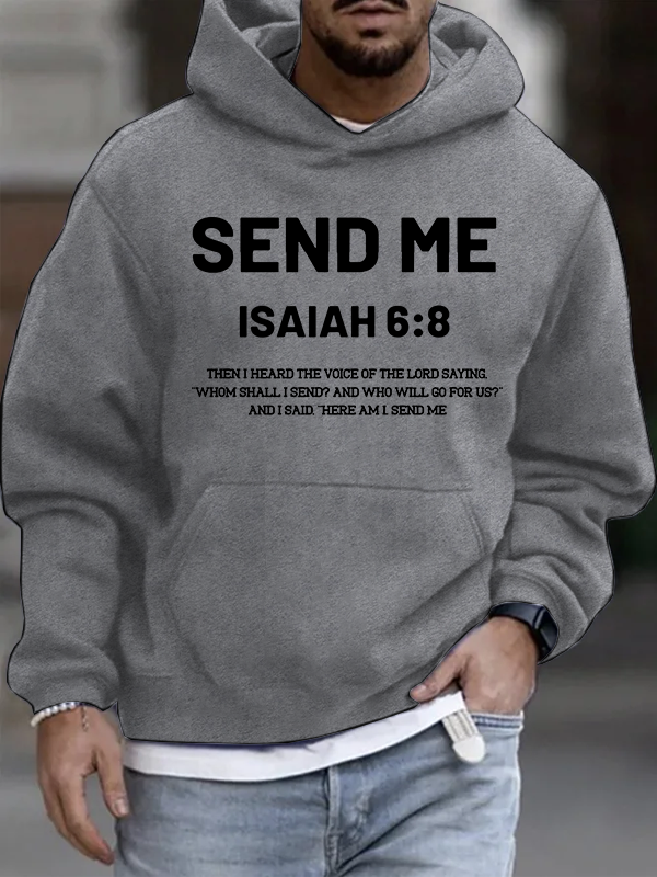 Send Me Christian Cotton Hoodie