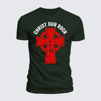 [Copy]Faith Jesus God Christian  – Luxe Mercerized Interlock Cotton Tee