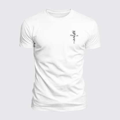 Luxe Mercerized Cotton Tee - Jesus Christ