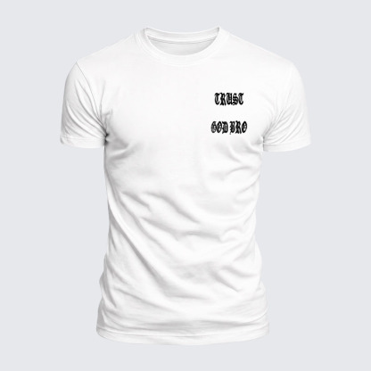 Luxe Mercerized Cotton Tee - Trust God