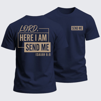 Heavyweight Cotton Tee - Send Me
