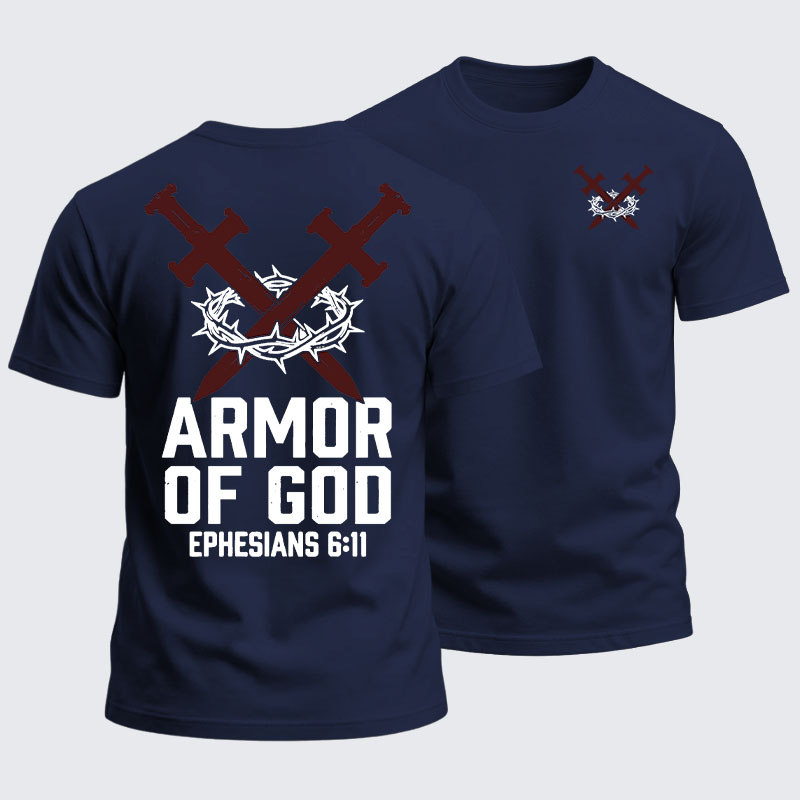 Heavyweight Cotton Tee - Armor Of God
