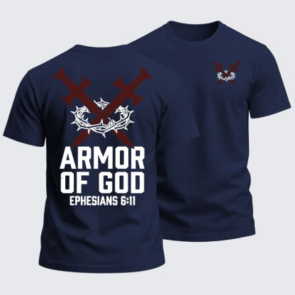 Heavyweight Cotton Tee - Armor Of God