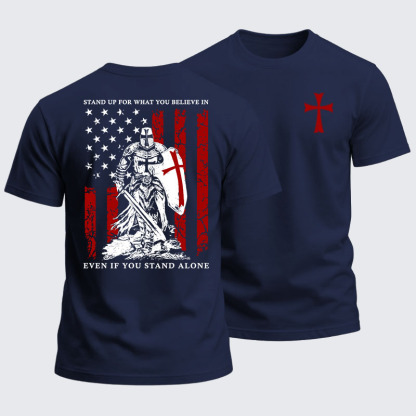 Heavyweight Cotton Tee - Stand Up For What You Believe
