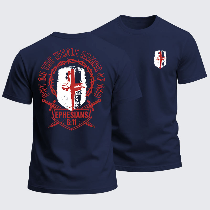Heavyweight Cotton Tee - Armor Of God