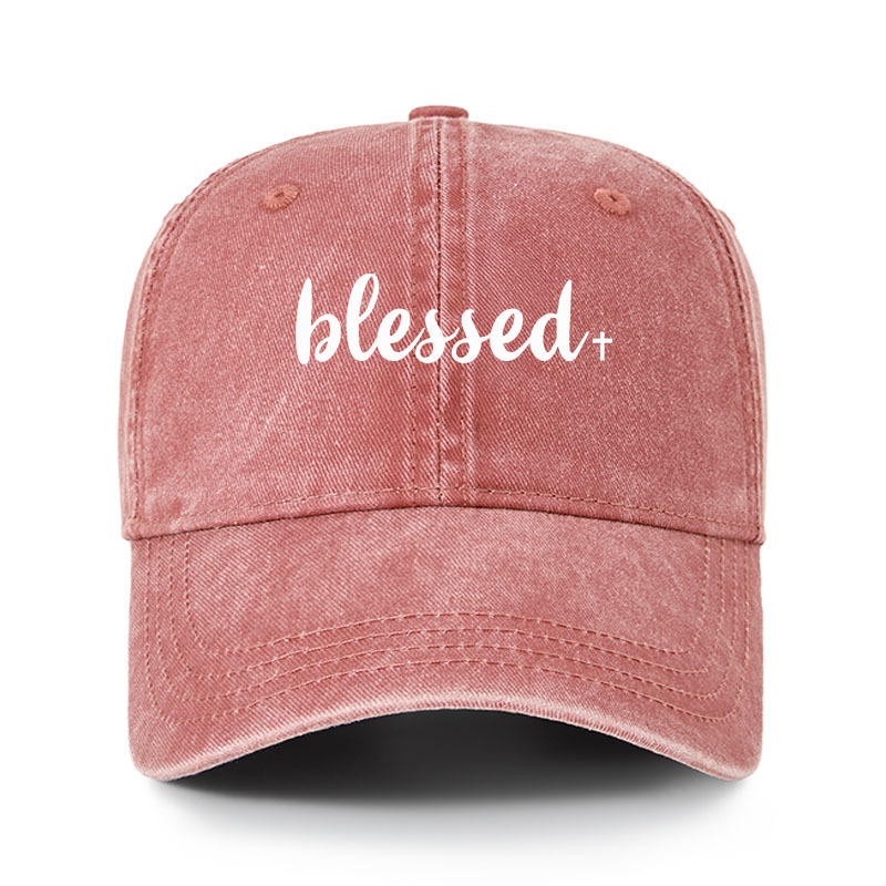 Heritage Washed Cap - Blessed Cross