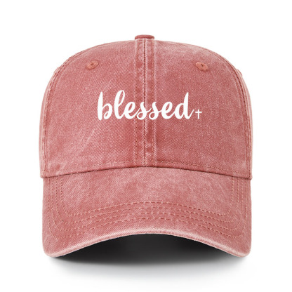 Heritage Washed Cap - Blessed Cross